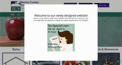 Desktop Screenshot of bcscu.org